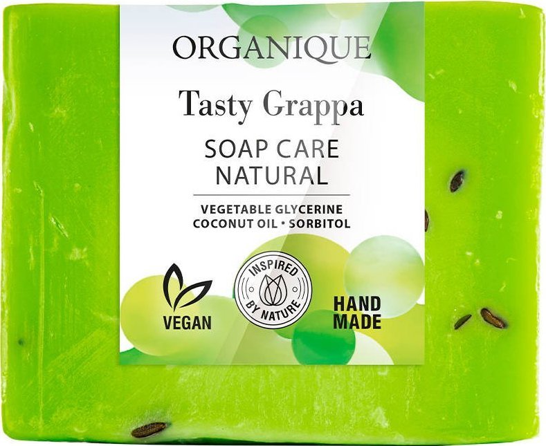 Organique ORGANIQUE Mydło naturalnie pielęgnujące Tasty Grappa 100g