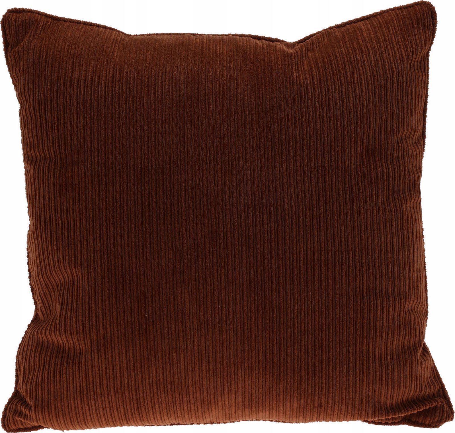 Home Styling Collection Poduszka dekoracyjna sztruksowa z lamówką, 40 x 40 cm