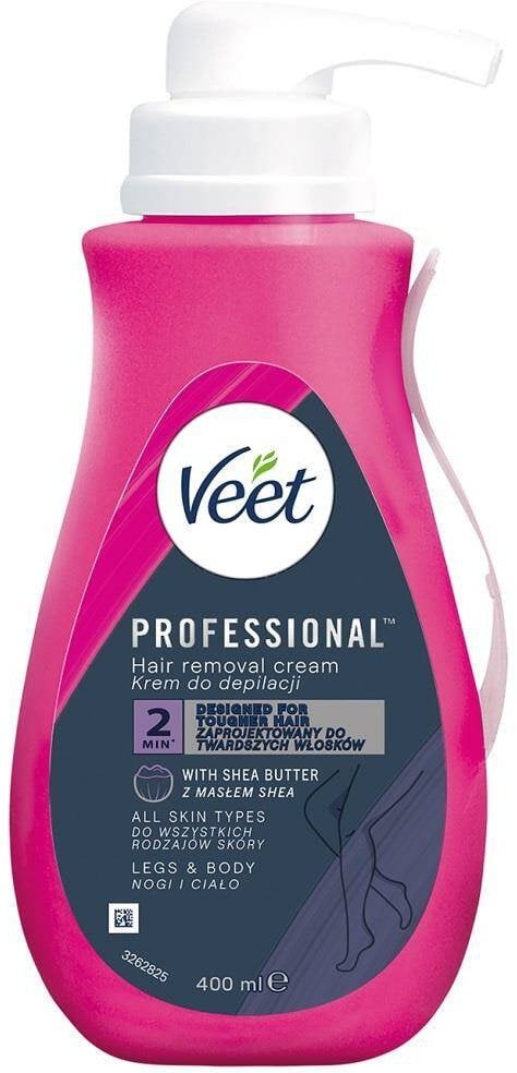 Plaukų šalinimo kremas Veet Professional, 400 ml