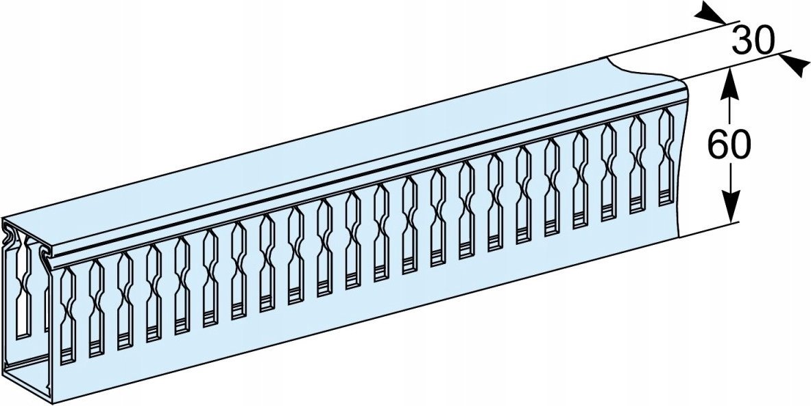 Schneider Electric Poziome sekcje 60x30mm L=50+WSP LVS04257 /4szt./