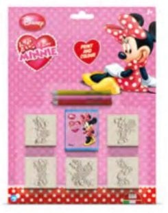 MULTIPRINT MINNIE PIECZĄTKI BLISTER 5 SZT