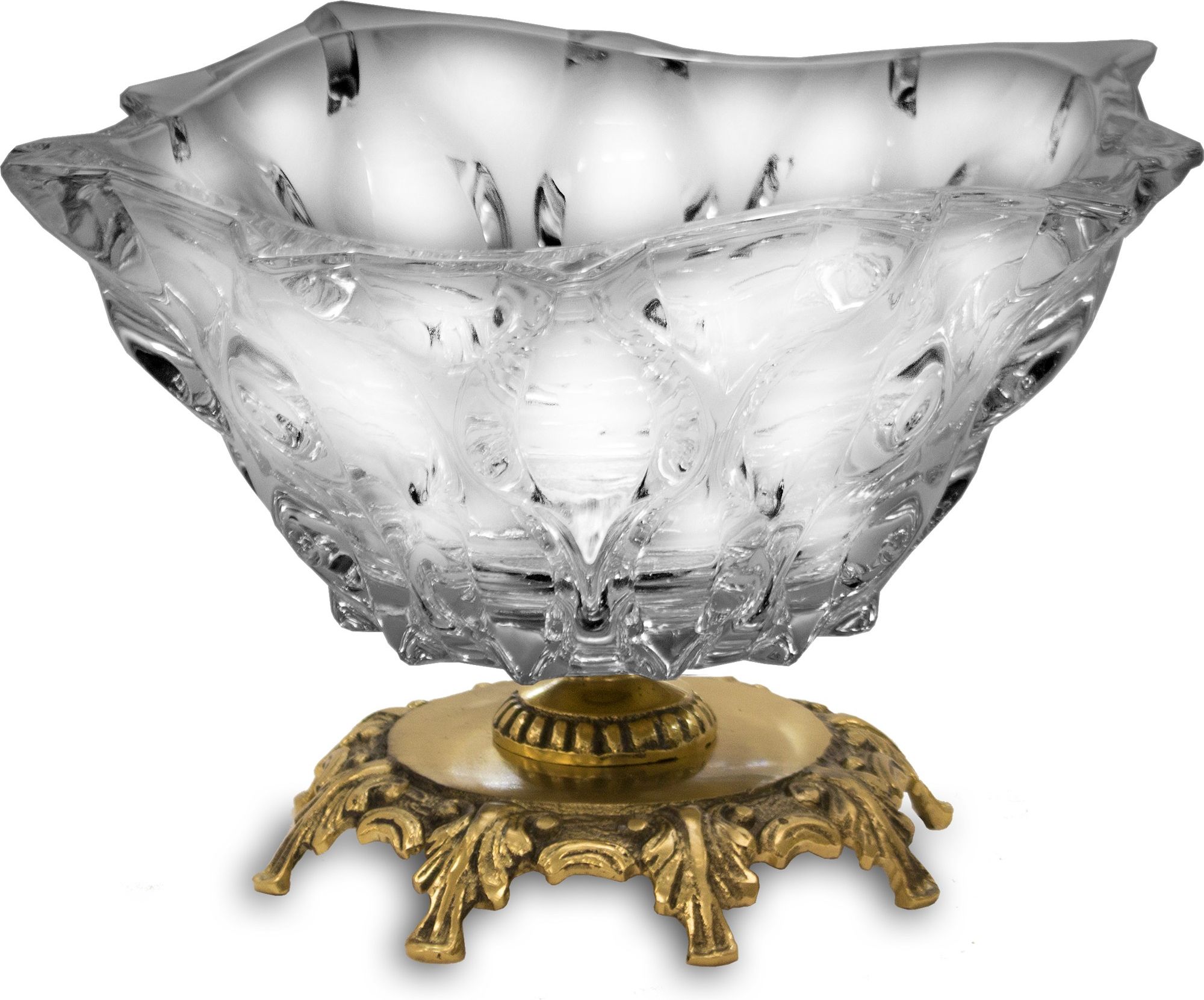 Art-Pol Dekoracyjna Misa Szkło+Mosiądz (259931)