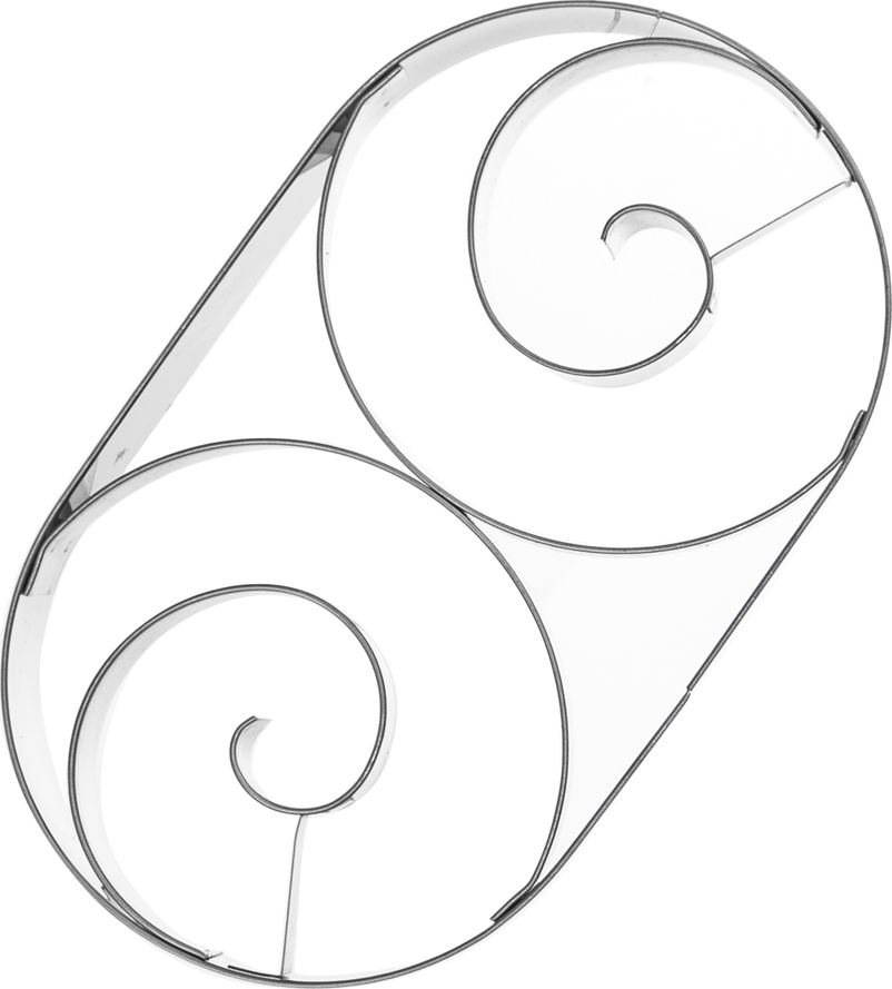 Orion Wykrawacz / foremka do ciastek pierników ROGALIK uniwersalny