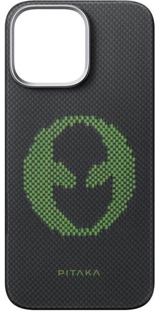 Pitaka x Aries Tactile Woven Case, Alien - iPhone 16 Pro