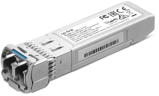 Omada 10Gbase-LR SFP+ LC Transceiver, 8-PackSPEC: 1310 nm Single-mode, LC Duplex Connector, Up to 10 km Distance