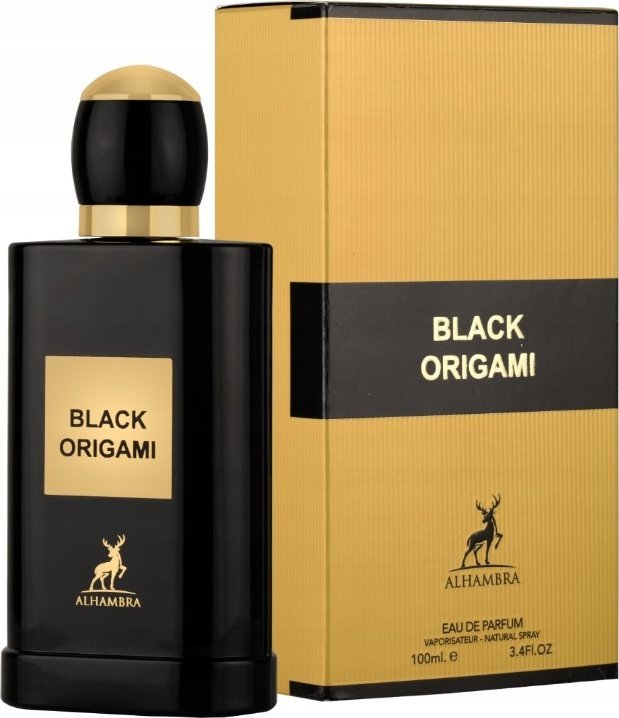 Maison Alhambra Maison Alhambra Juodas Origami EDP parfumuotas vanduo unisex, 100 ml