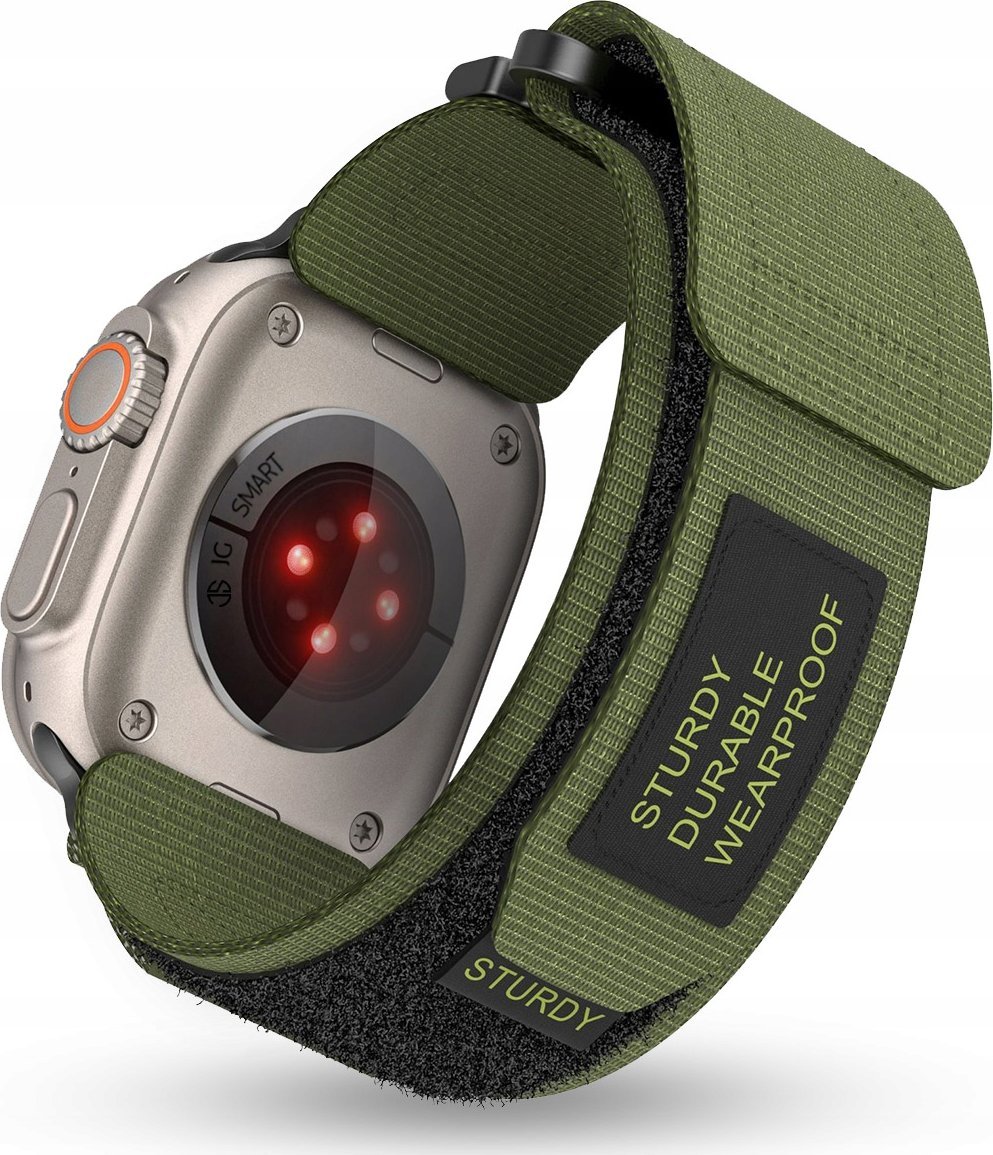 PASEK NYLONOWY do APPLE WATCH 2 3 4 5 6 7 8 9 SE ULTRA 42mm 44mm 45mm 49mm