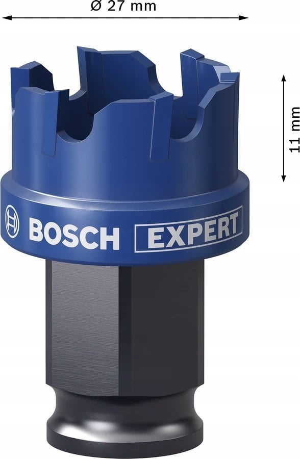 BOSCH TCT EXPERT SHEETMET HOLE SAW 27mm