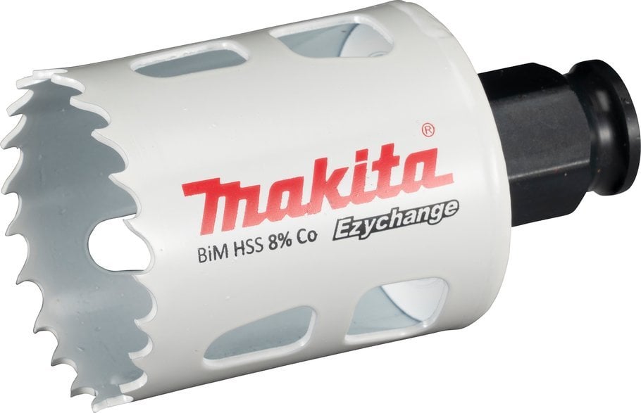 Makita MAKITA OTWORNICA BIM HSS-Co 8% 41mm EZYCHANGE METAL, STAL, ALU, DREWNO, PVC