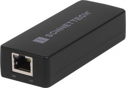 Adapter AV Sonnet Sonnet Thunderbolt AVB Gigabit Ethernet Adapter for Macs (black, 50cm)