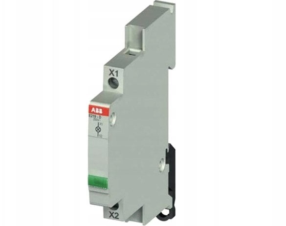 Lampka modułowa 1-fazowa biała 115-250V AC E219-B 2CCA703400R0001