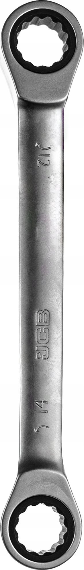 JCB Klucz oczkowy dwustronny z grzechotką 12x14mm