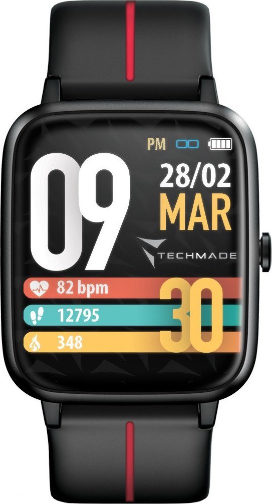 Smartwatch Techmade TM-MOVE-BKR Czarny