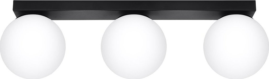Lampa sufitowa Sollux Sollux Yoli SL.1153 plafon oprawa sufitowa 3x12W LED G9 IP20 biały/czarny