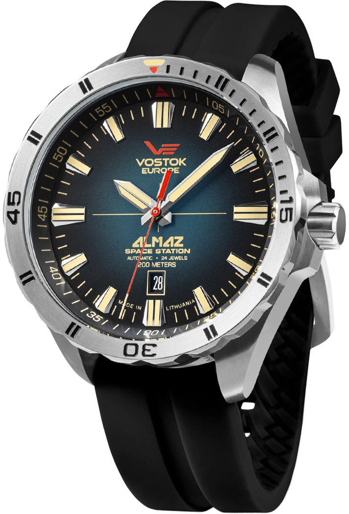 Zegarek męski Vostok Europe NH35A-320A678S czarny