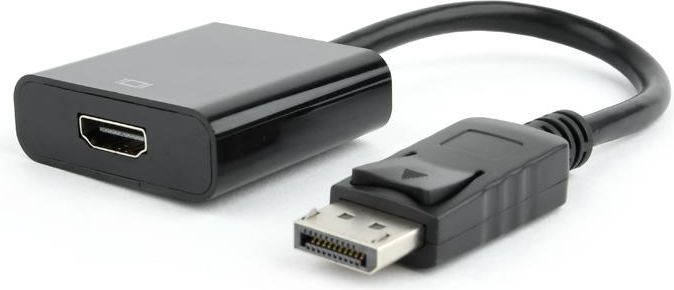 Adapter AV Gembird DisplayPort - HDMI czarny (AB-DPM-HDMIF-002)