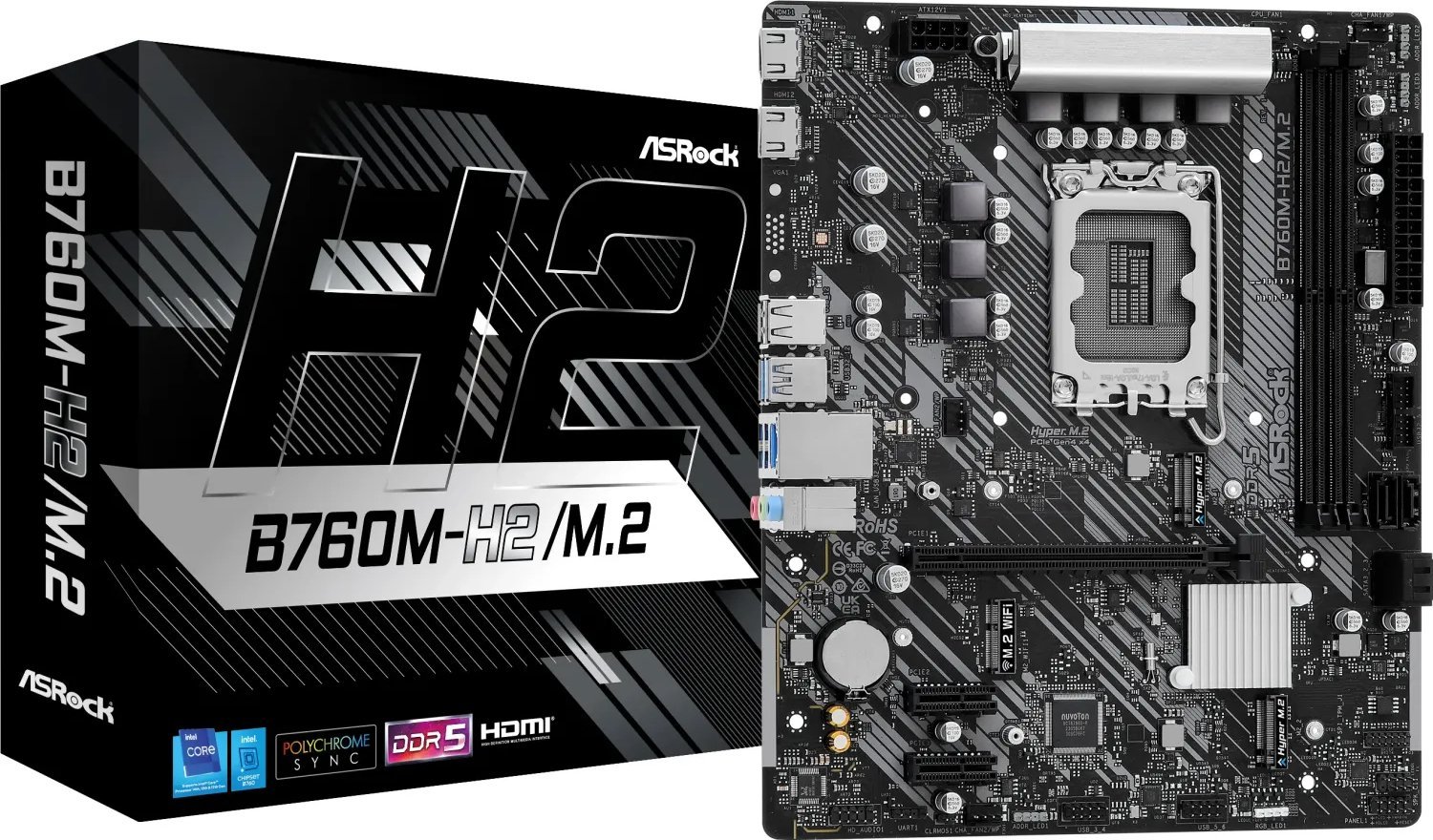 Płyta główna ASRock B760M-H2/M.2