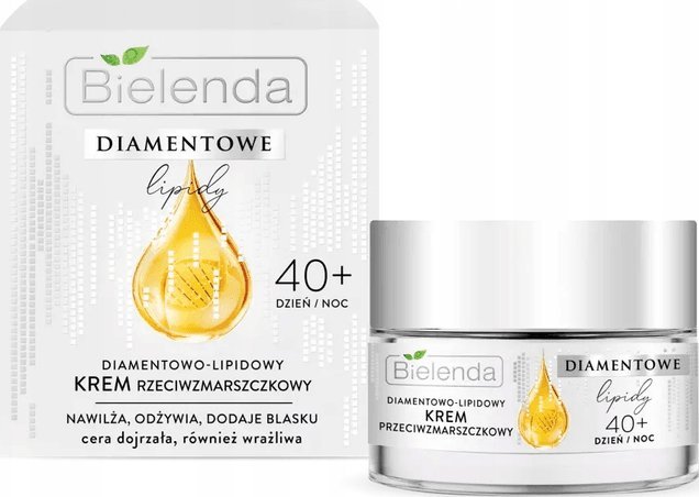 Bielenda Bielenda Diamentowe Lipidy 40+ Diamentowo-Lipidowy Krem przeciwzmarszczkowy na dzień i noc 50ml