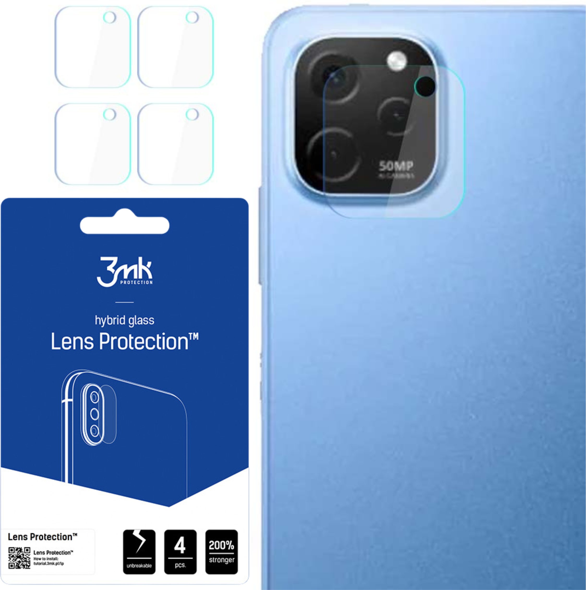 HUAWEI NOVA Y62/Y62 PLUS - 3MK LENS PROTECTION
