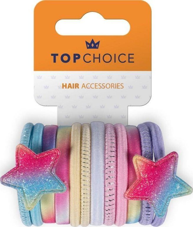 Top Choice Top Choice Gumki do włosów (26393) 1op.-12szt