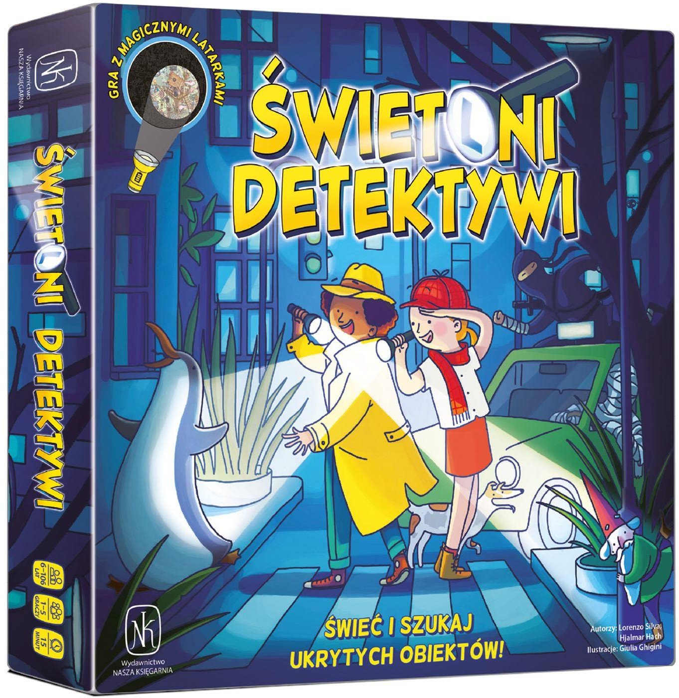 Nasza Księgarnia Gra planszowa Świetlni detektywi