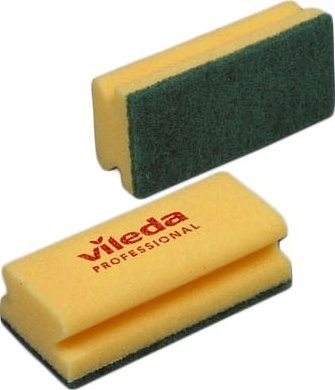 Vileda Vileda Gąbka Do Szorowania Zielony Pad 101404..
