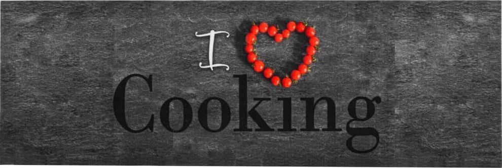 vidaXL Kuchenny dywanik podłogowy Cooking, 60x300 cm