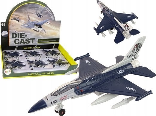 Teka Samolot z napędem ¶wiatło / dĽwięk 1:72 granatowy
