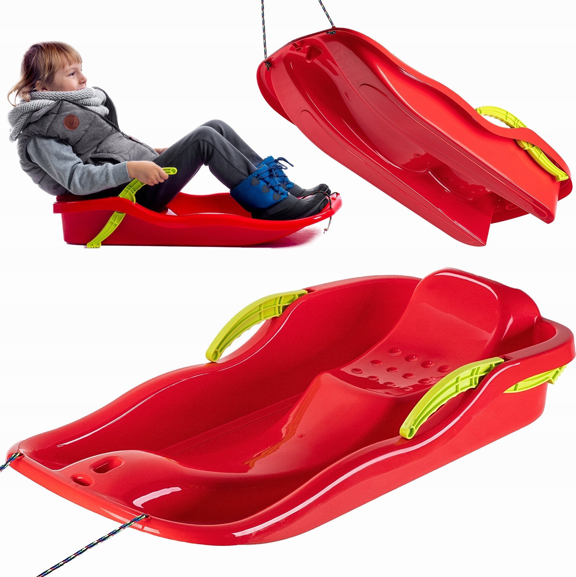 Kadax Sanki Z Hamulcami Oparciem Ślizg Zjazdowy Bobslej