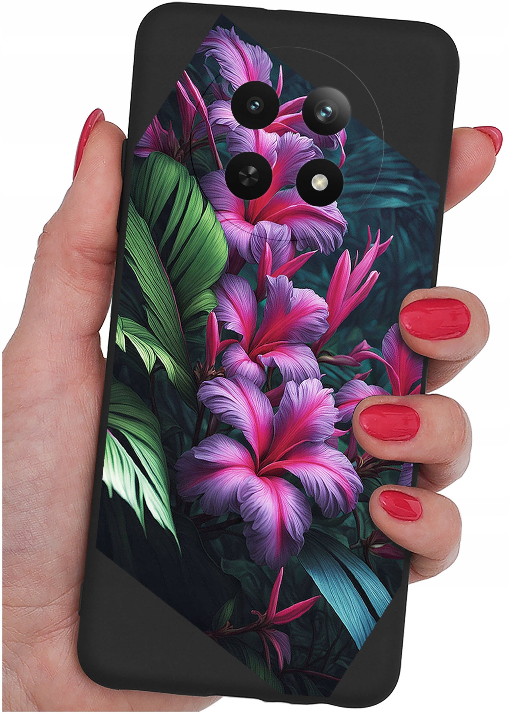 Etui do Realme 12 5G | 12x 5G WZORY |SILIKONOWE MATT CASE + SZKŁO 9H