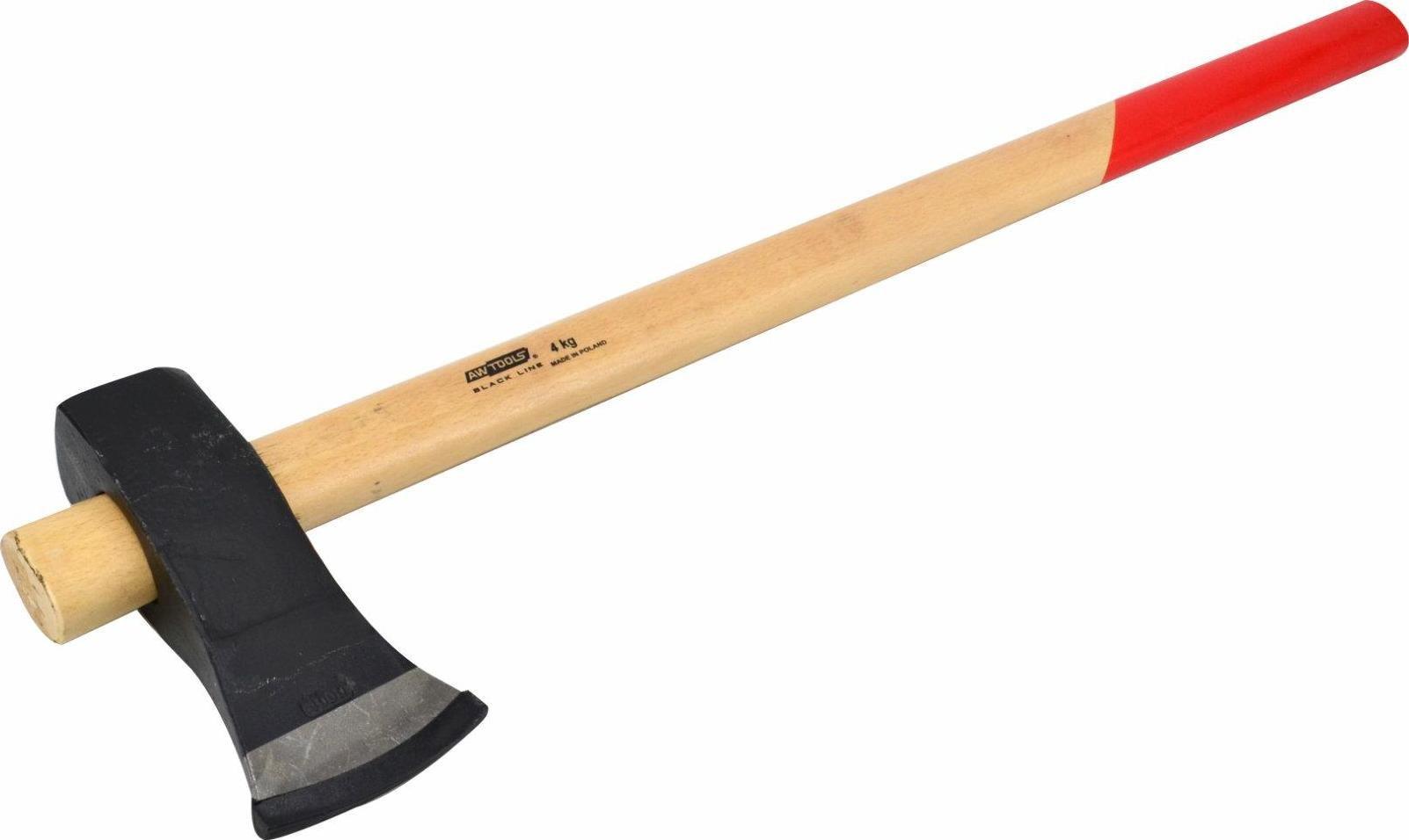 AWTools Siekiero-młot 4,0 Kg Trzonek drewniany Black Line Aw33067bl