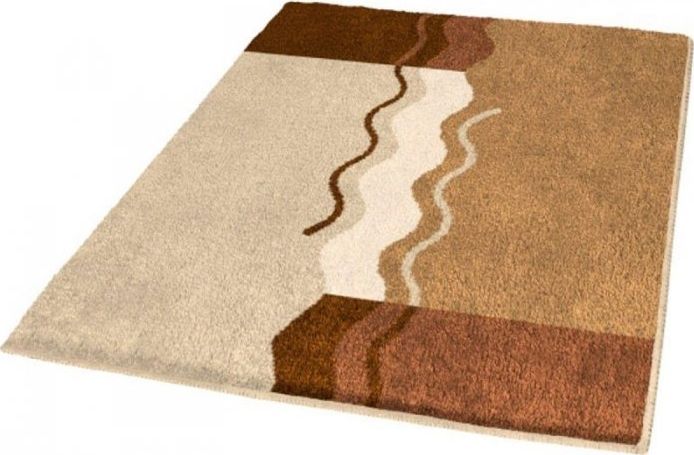 Kleine Wolke Dywanik łazienkowy 55x65cm brązowy