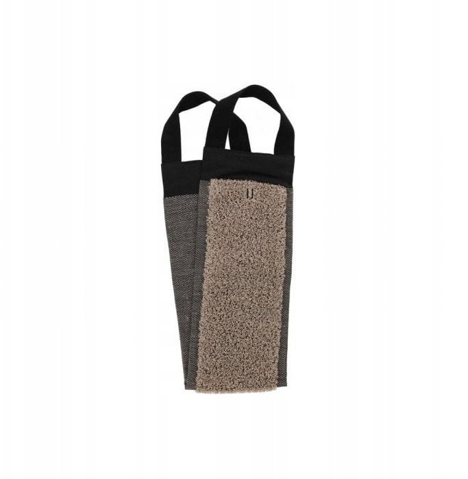 RENTO BACK WASHER 14X70CM BLACK/LINEN