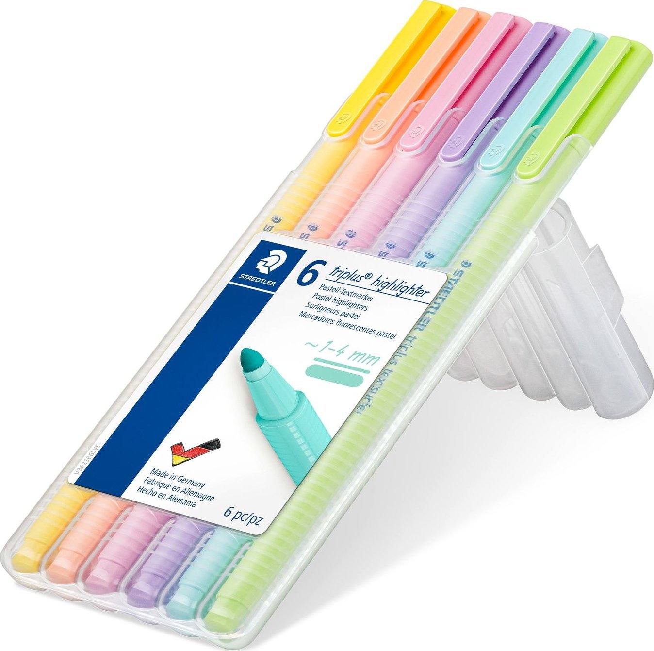Staedtler Zakreślacze pastelowe Triplus Textsurfer: 6 szt.