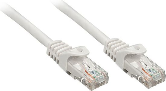 Lindy Patchcord Cat.6, U/UTP, 0.3m, szary (48160)