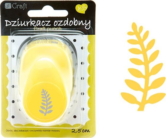 Dalprint Dziurkacz ozdobny DPCRAFT 2,5cm Paproć (JCDZ-110-329) Dalprint