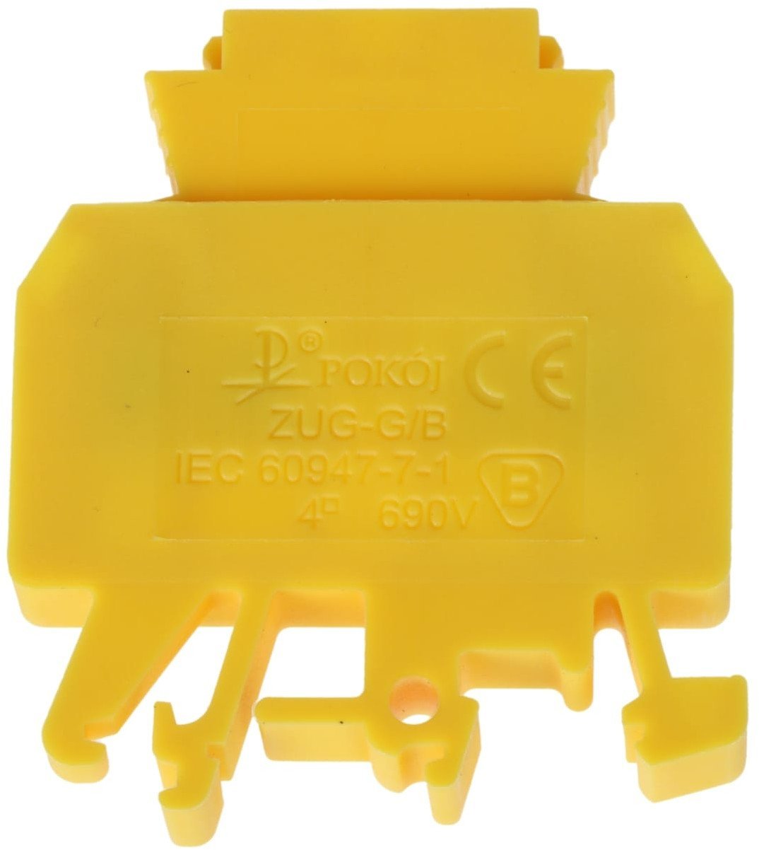 ZŁĄCZKA SZYNOWA Z WKŁADKĄ BEZPIECZNIKOWĄ ZUG-G/B DIN TS-35 Pokój