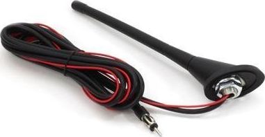 AMiO Antena samochodowa ze wzmacniaczem ANT04