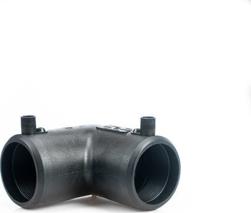 Kolano elektrooporowe PE 50 /90° czarne WEBA