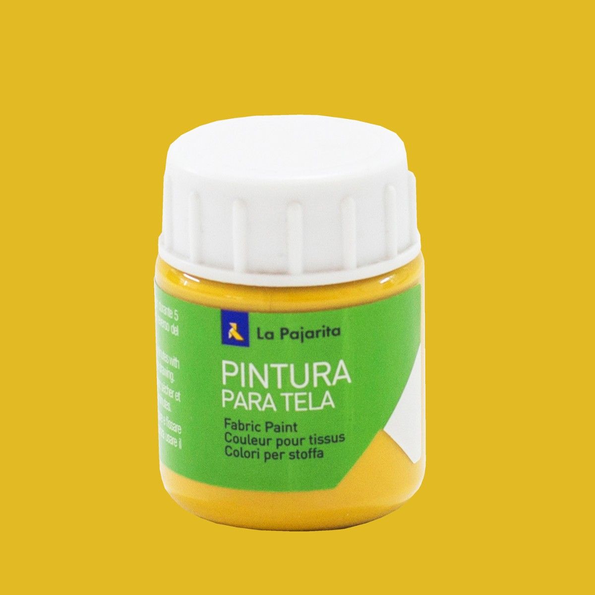 La Pajarita Farba do Tkanin 25 ml Rdzawo Żółta
