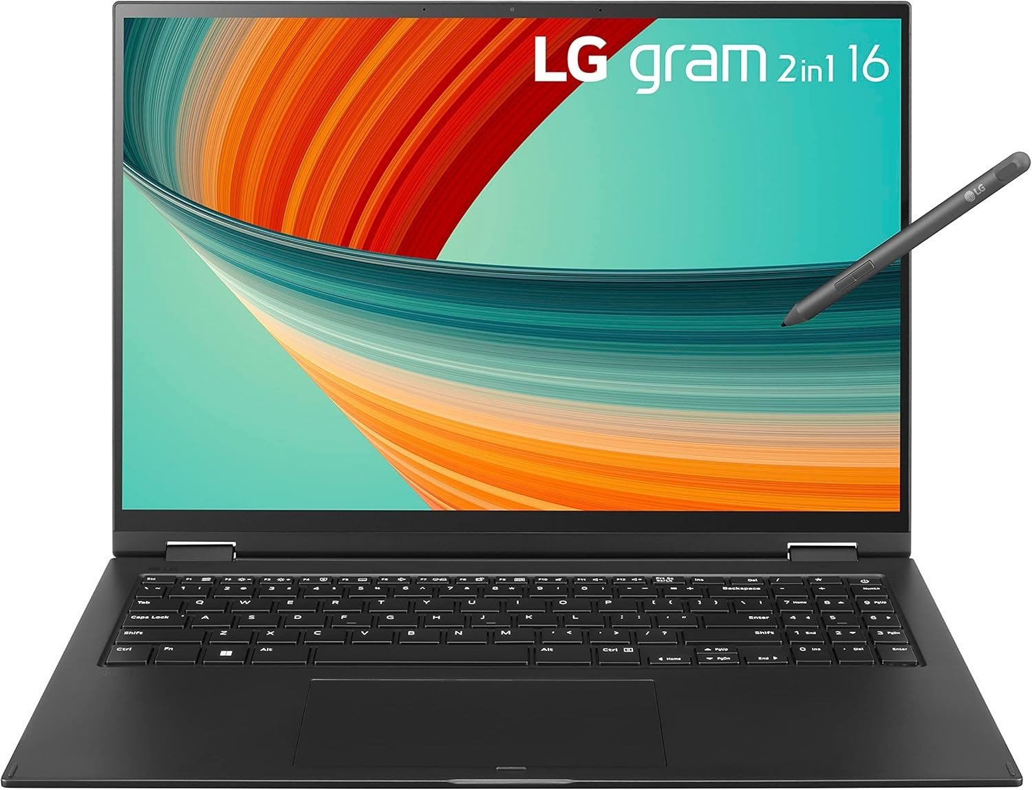 Laptop LG gram 16 / 16T90R-K.AAC7U1 / Intel i7-13 / 16GB / SSD 512GB / Intel Xe / WQXGA / Dotyk / Win 11 / Czarny