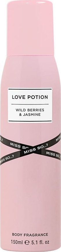 MISS SO? London Love Potion Dezodorant perfumowany dla kobiet 150 ml