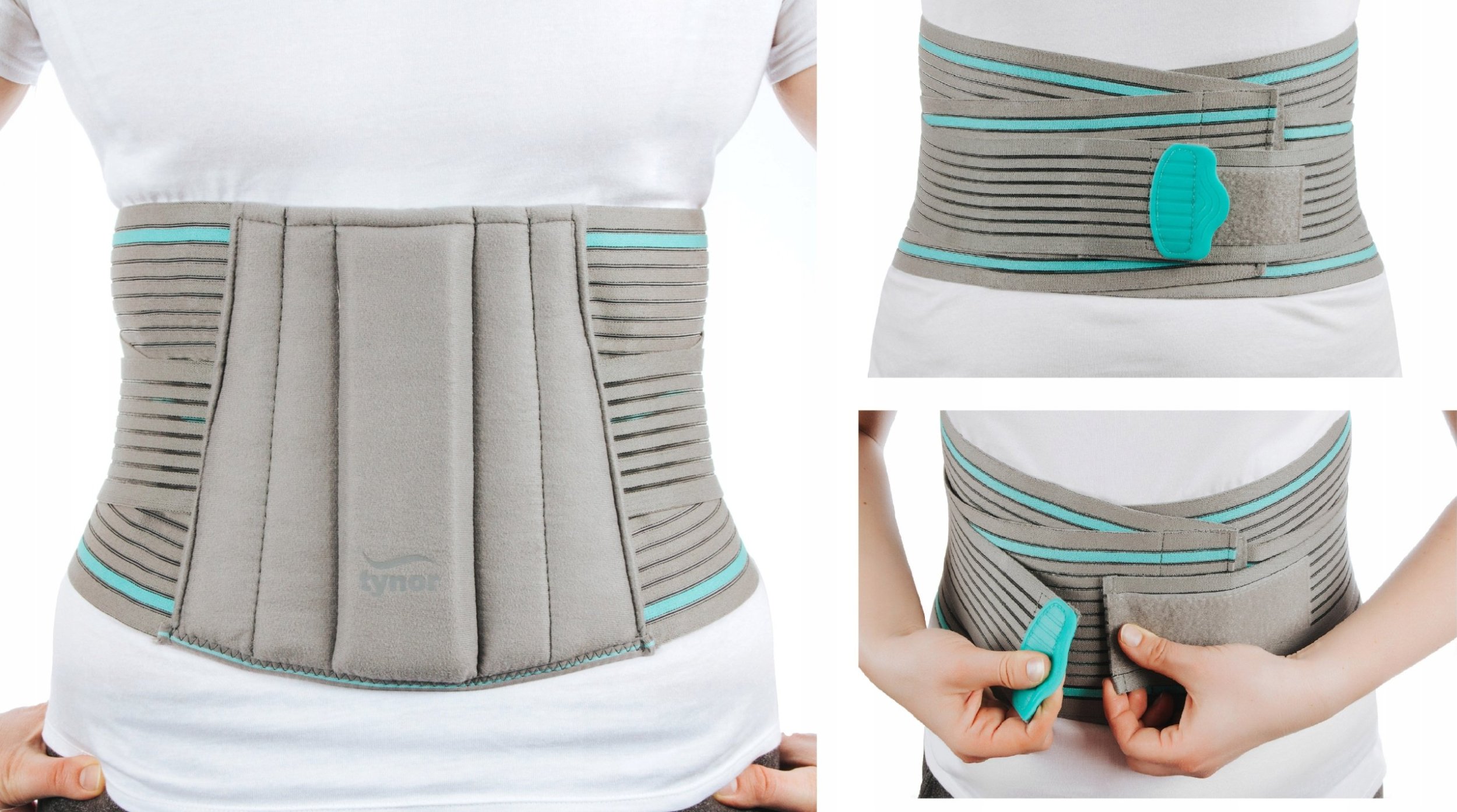 TYNOR PAS LĘDŻWIOWY GORSET ORTOPEDYCZNY STABILIZATOR 24H