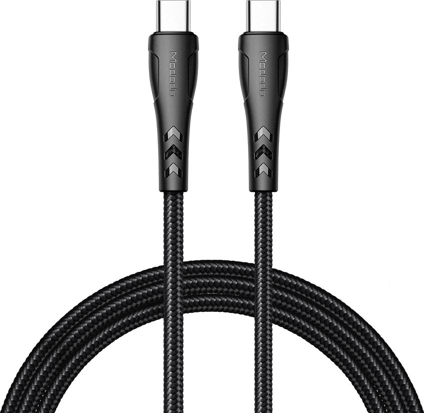 Kabel USB Mcdodo USB-C - USB-C 1.2 m Czarny (MDD63)