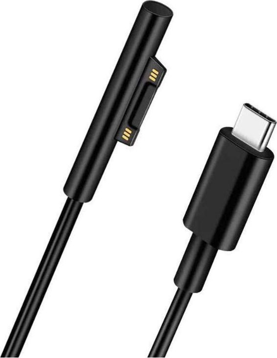 Kabel USB MicroConnect USB-C - Surface Pro 1.5 m Czarny (USB3.1CSURFACE)