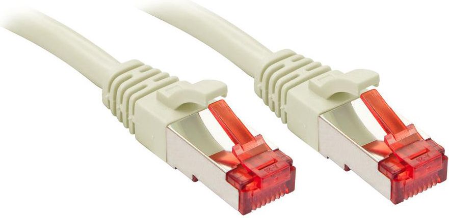 Lindy RJ-45/RJ-45 kat.6 S/FTP Szary 0.3m (47700)