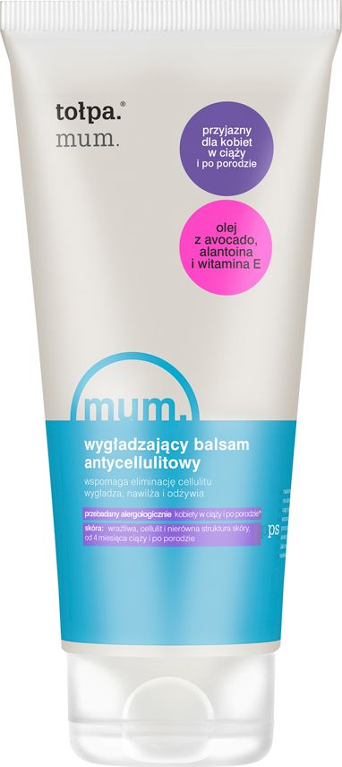 Tołpa Mum. Wygładzający balsam antycellulitowy 200ml