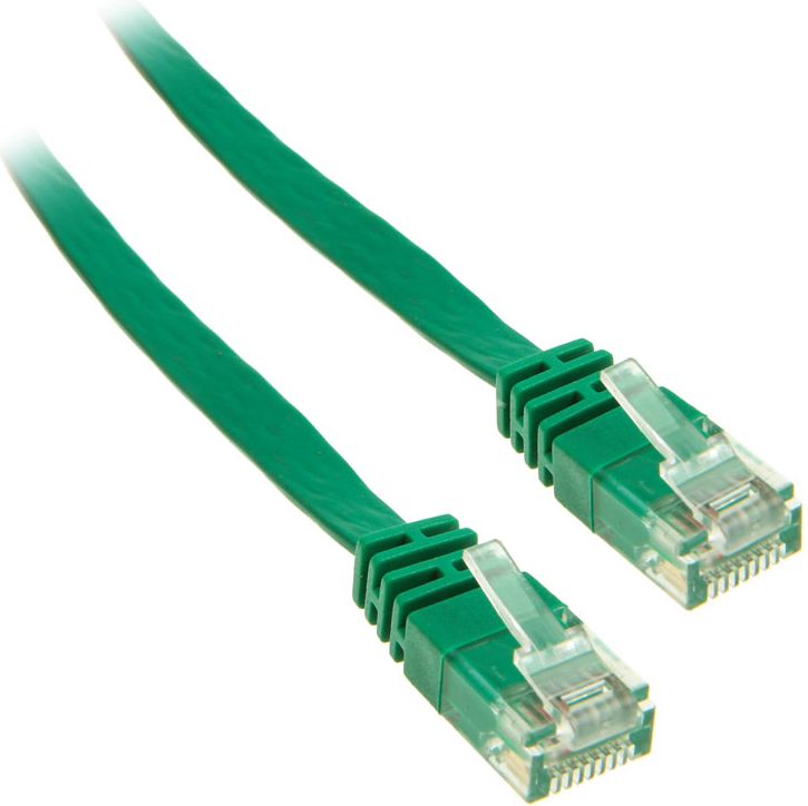 InLine 2m - kabel sieciowy U/UTP - 1000 Mbit - Cat.6 - RJ45 - zielony - 71602G