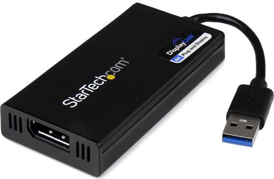 Adapter USB StarTech USB - DisplayPort Czarny (USB32DP4K)