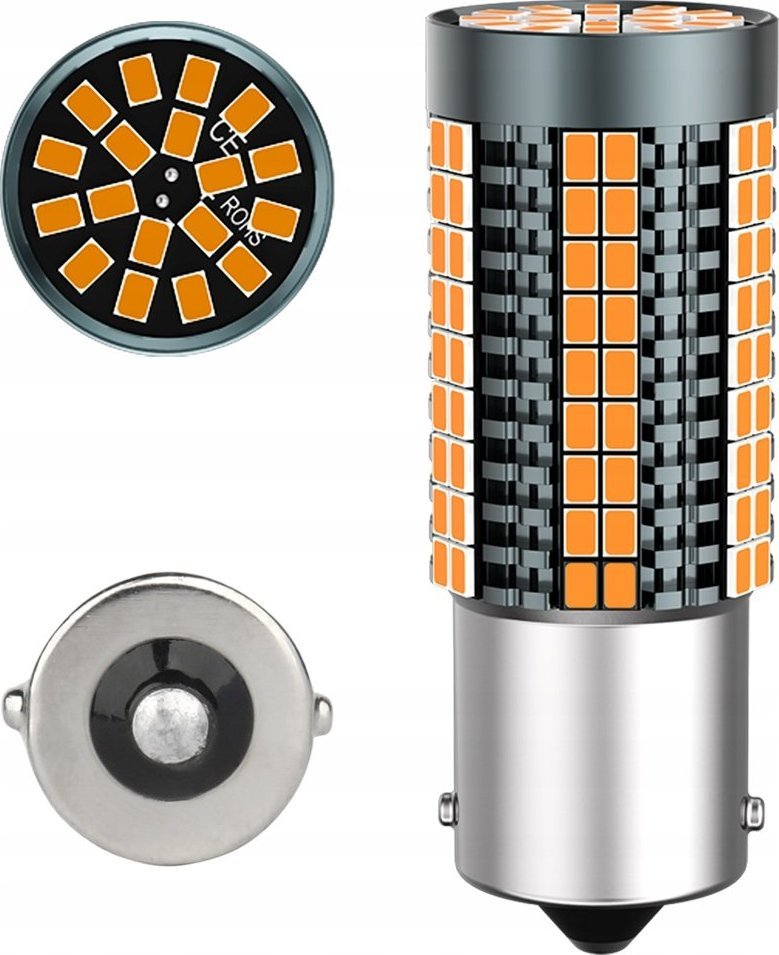 SKLEPLEDY ŻARÓWKA P21W LED XSTORM POMARAŃCZOWA KIERUNKOWSKAZ